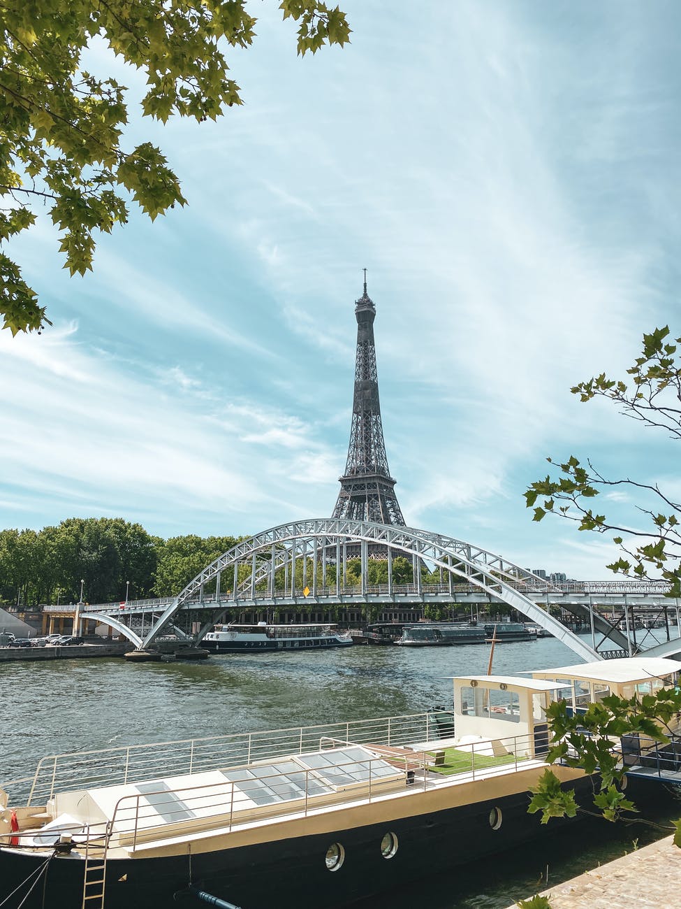 city art france landmark Seine