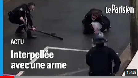 Les-gendarmes-interpellent-une-femme-armée-d-un-fusil-YouTube