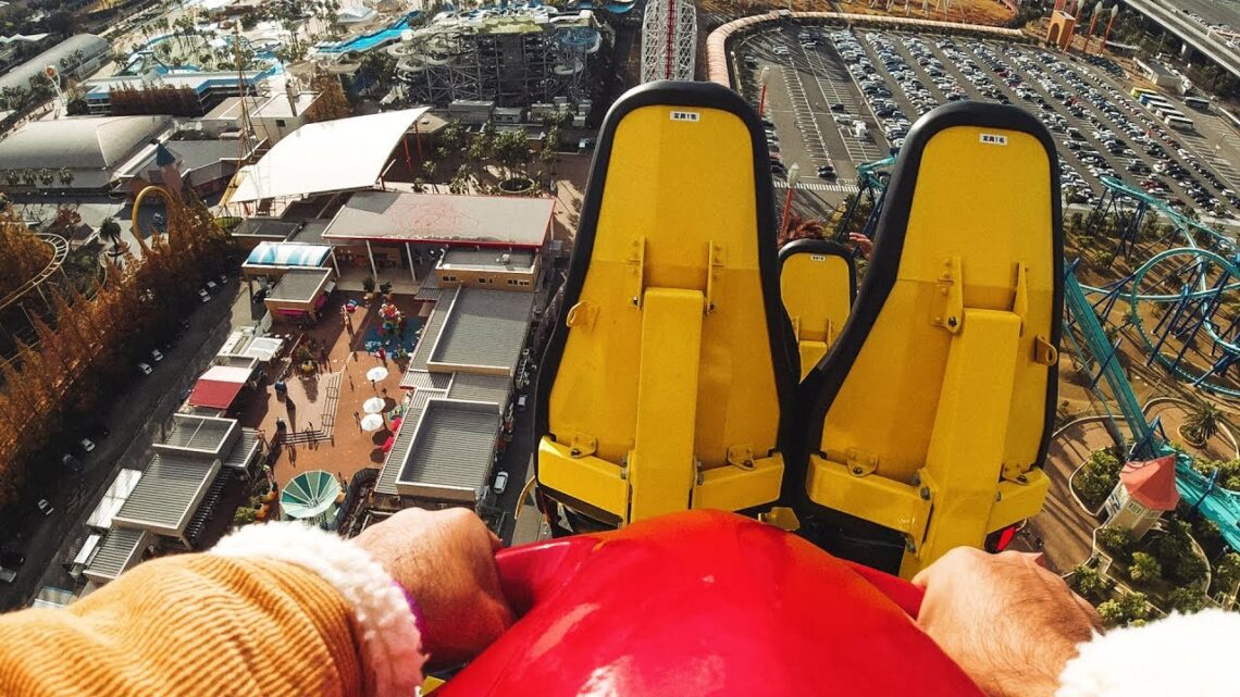 قطار الموت في اليابان !! 🎢 Roller Coaster