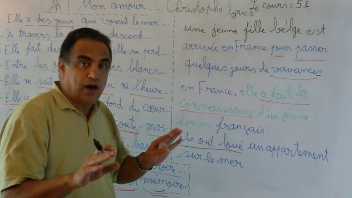 تعلم الفرنسي مع محمد علي الحصري. الدرس :  51