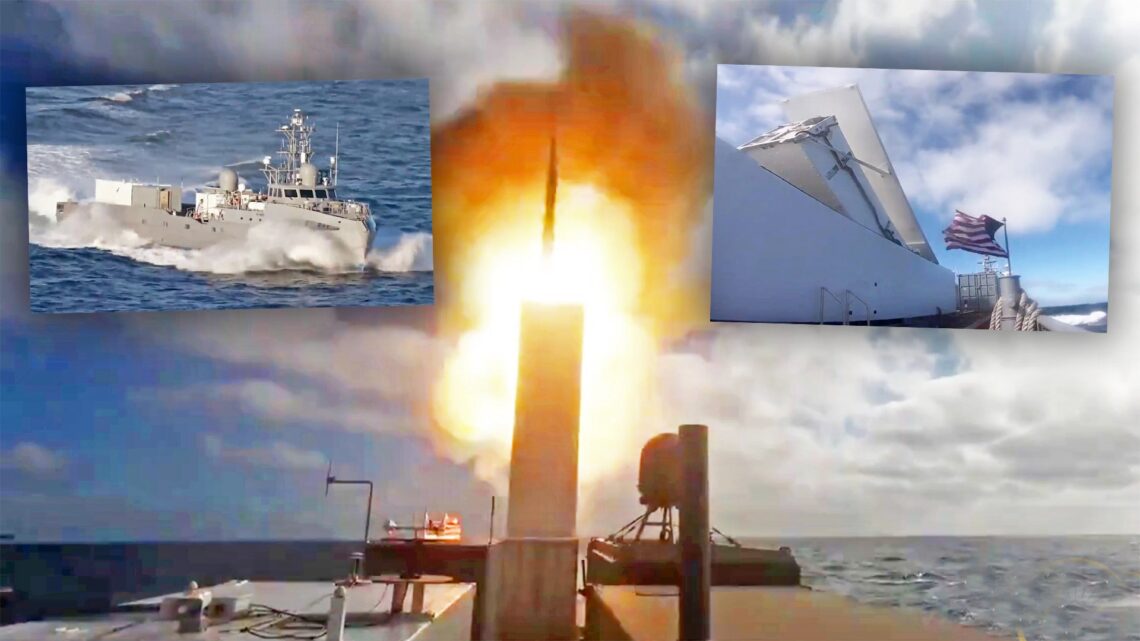 فيديو لسفينة “Ghost Fleet” وهي تطلق صاروخ SM-6 من قاذفة معيارية لمحة عن المستقبل
 🚀