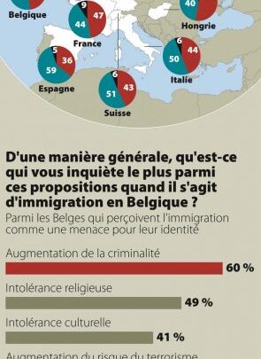 دراسة: 50% البلجيكيين يقولون إن الهجرة تهديد لهويتهم