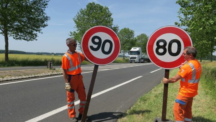فرنسا: رفع السرعة القصوى إلى 90 كم في الساعة في الطرق الثانوية لهذه الأقاليم!