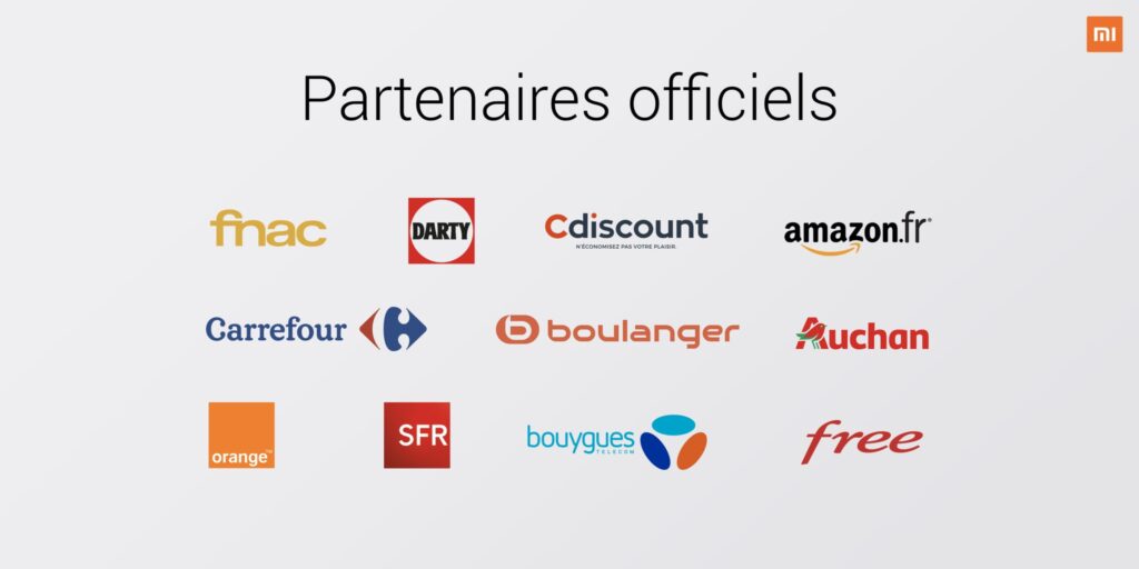 Xiaomi est enfin disponible officiellement sur Amazon, Fnac, Darty, Cdiscount, Carrefour, Boulanger, Auchan et Leclerc