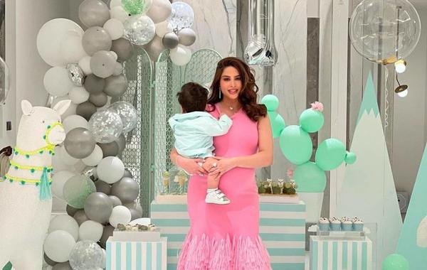 فيديو وصور.. كيف احتفلت فوز الفهد بيوم ميلاد طفلها؟
