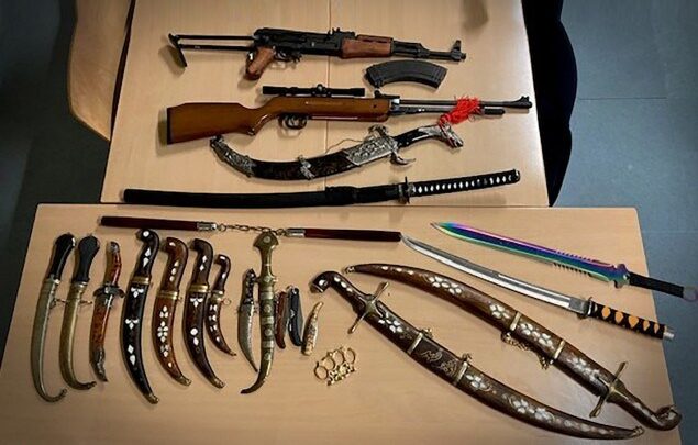 العثور على كمية كبيرة من الأسلحة داخل منزل سوري في النمسا