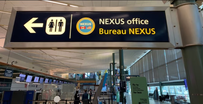 رسوم بطاقة Nexus Pass عبر الحدود الكندية الأمريكية تشهد ارتفاعا حادا قريبا