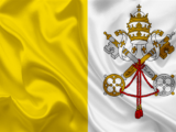Download wallpapers flag of the Vatican, Vatican, Europe, Vatican flag, Rome, Italy for desktop free. Pictures for desktop free