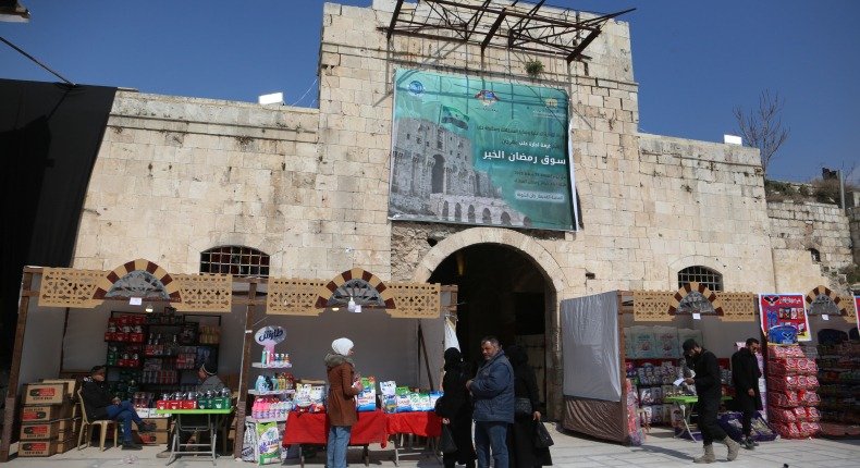 الفعالية الاقتصادية الأولى بعد التحرير.. انطلاق مهرجان “رمضان الخير” في حلب |صور